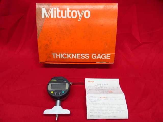 Mitutoyo ミツトヨ 547-211A デプスゲージ デジマチックタイプ 0~200mm ジャンク 管理25G0718D拍卖