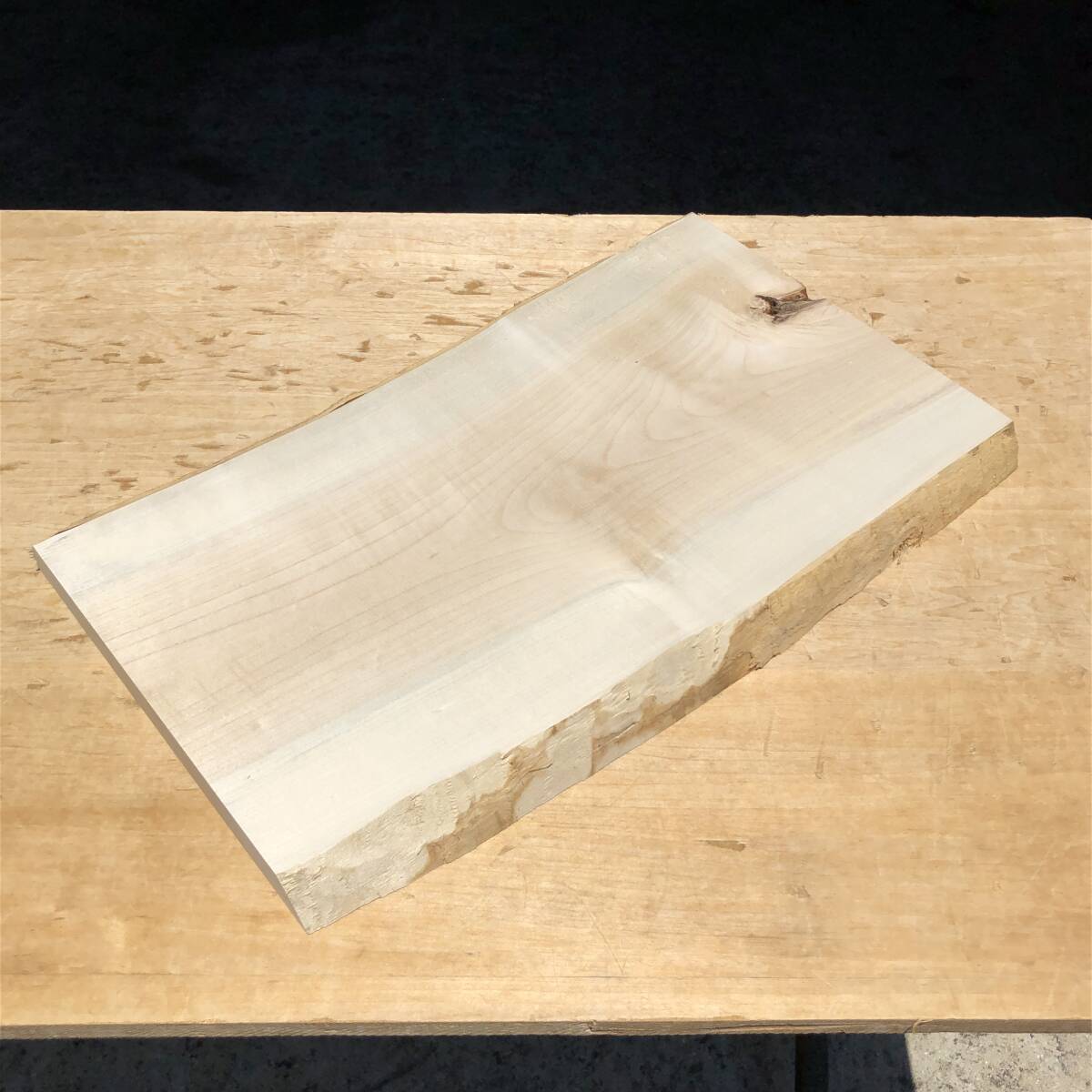 送料無料!漉油【Y986G】464~466×260~277×29mm コシアブラ ゴンゼツ 木工 DIY 天然木 自然素材 木材 乾燥材 無垢材《銘木すずめや》拍卖