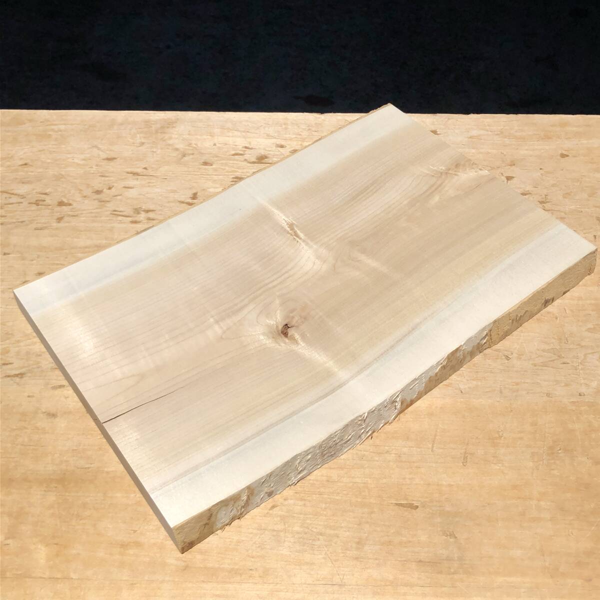 送料無料!漉油【Y988G】444~452×279~285×28mm コシアブラ ゴンゼツ 木工 DIY 天然木 自然素材 木材 乾燥材 無垢材《銘木すずめや》拍卖