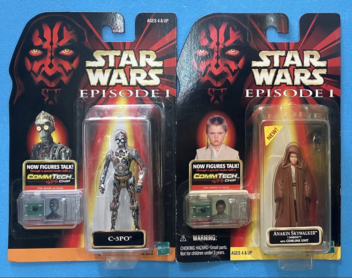 スターウォーズ コムテック フィギュア 2個 セット C-3PO ナブー & アナキン スカイウォーカー ナブー STARWARS ANAKIN NABOO figure拍卖