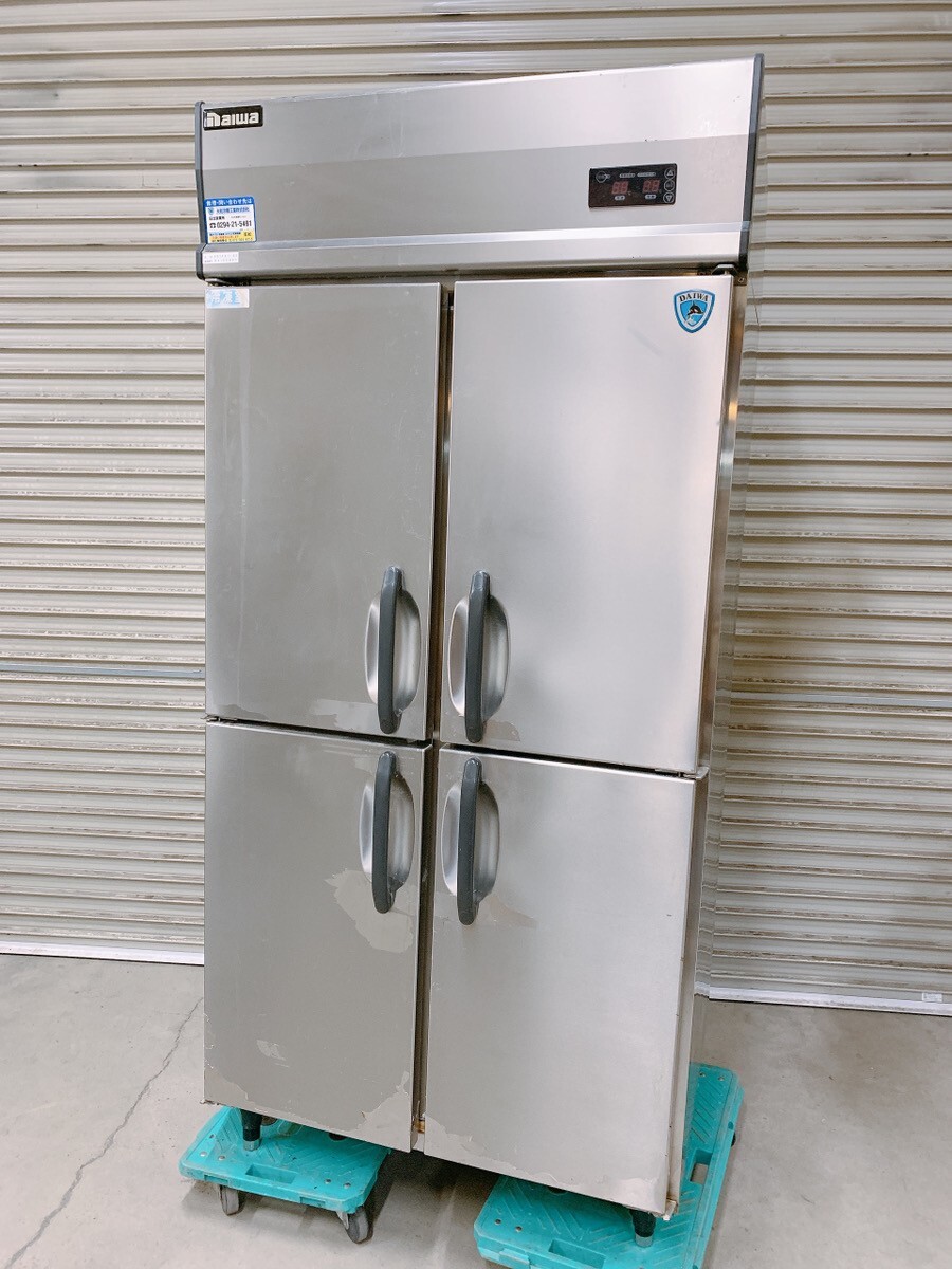 中古 業務用 ダイワ 縦型 4面冷凍冷蔵庫 301YS1-EC 1凍3蔵 冷凍127L/冷蔵426L W900×D650×H1900mm 厨房機器 茨城 0701か2 M外 自拍卖