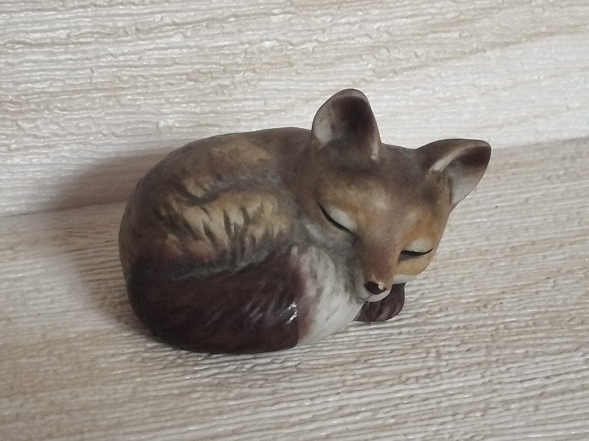 キツネの置物! フィギュア コレクション!s1右2家拍卖