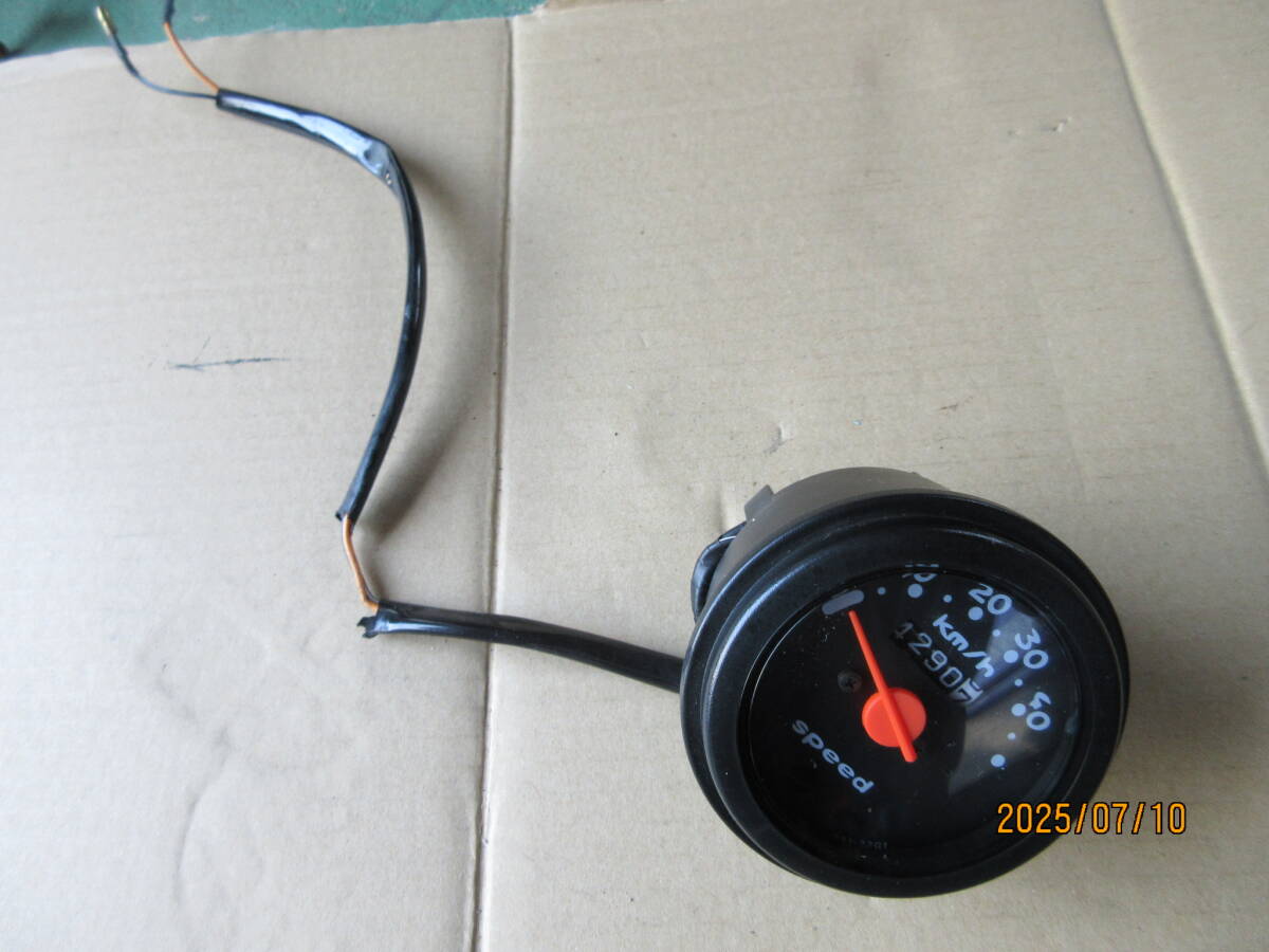 スピードメーターASSY 売切り スズキ セル付き チョイノリ CZ41A X5DBK5 中古パーツ 廃盤品? 入手困難部品拍卖