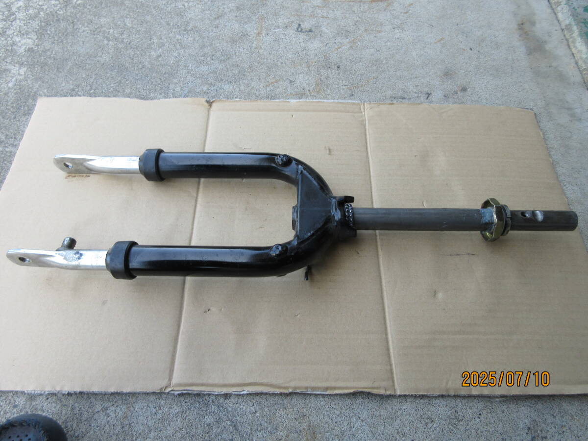 フロントフォーク 売切り スズキ セル付き チョイノリ CZ41A X5DBK5 中古パーツ 廃盤品? 入手困難部品拍卖