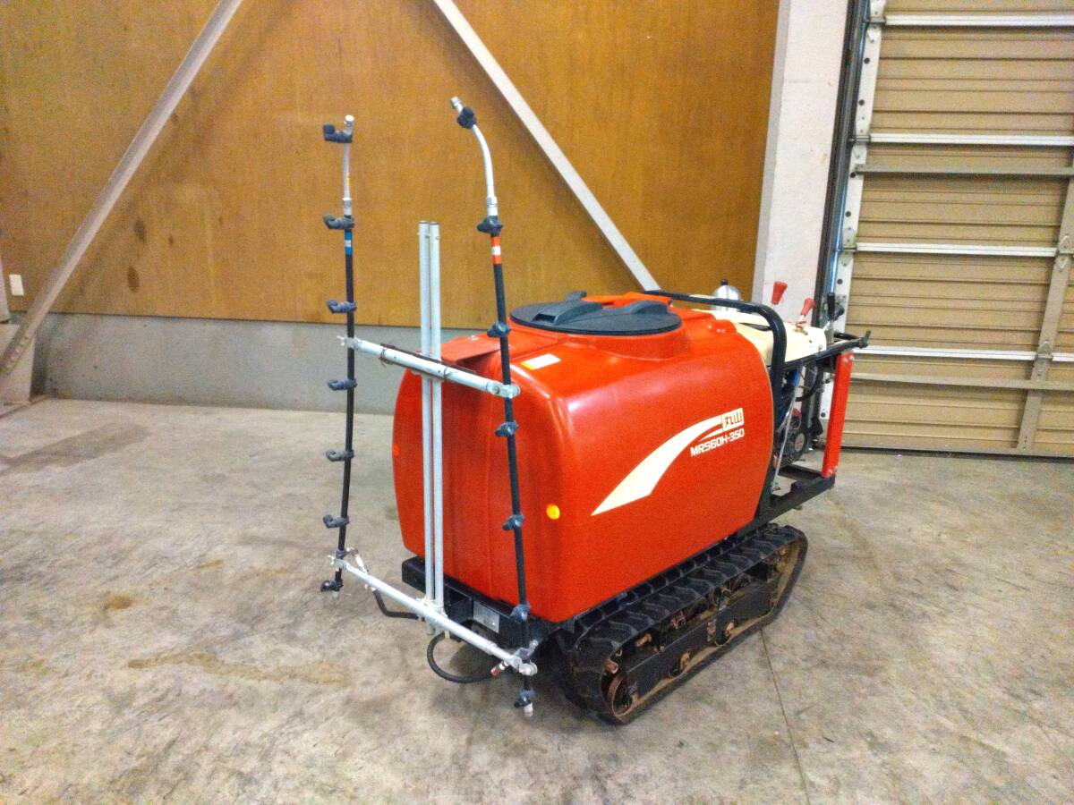 福島 丸山 マルチスプレーヤーMRS60H-350 定格4.6馬力 常用圧力2MPA 吐出量12.8L/min ガソリン 動力噴霧機 店頭販売 農機具市場 二本松拍卖