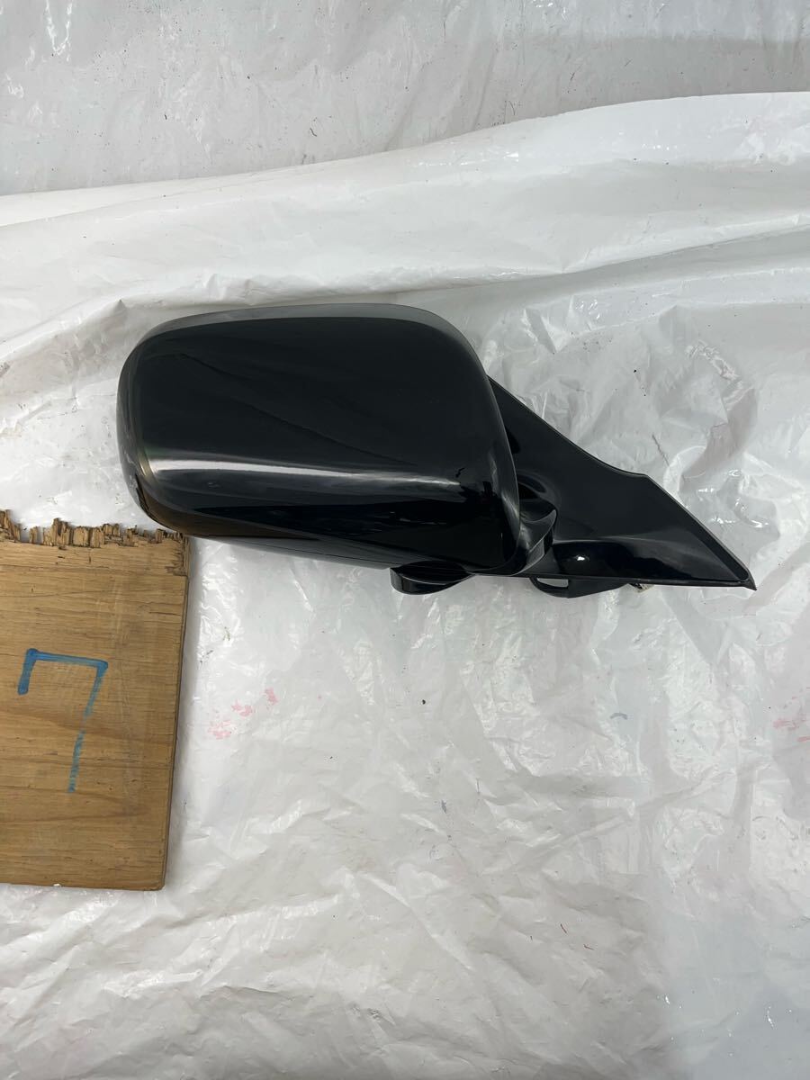 i7.8 マークX GRX120 右ドアミラー 右サイドミラー 右側運転席側 7ピン 黒 ブラック拍卖