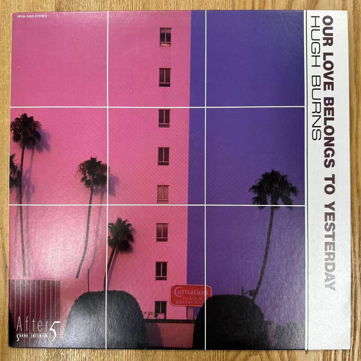 ★・見本盤 美盤 Funk LP / Hugh Burns - Our Love Belongs To Yesterday / Eastworld - RP28-5508 / ZD071150拍卖