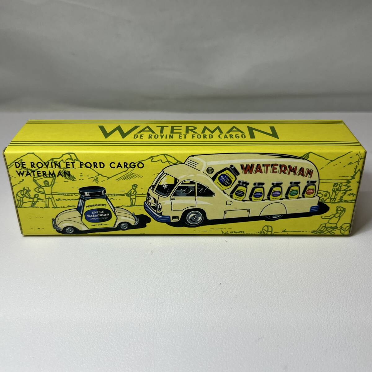 く460 当時物 美品 CIJ DE ROVIN ET FORD CARGO WATERMAN ミニカー フォード カーゴ ウォーターマン 復刻版拍卖