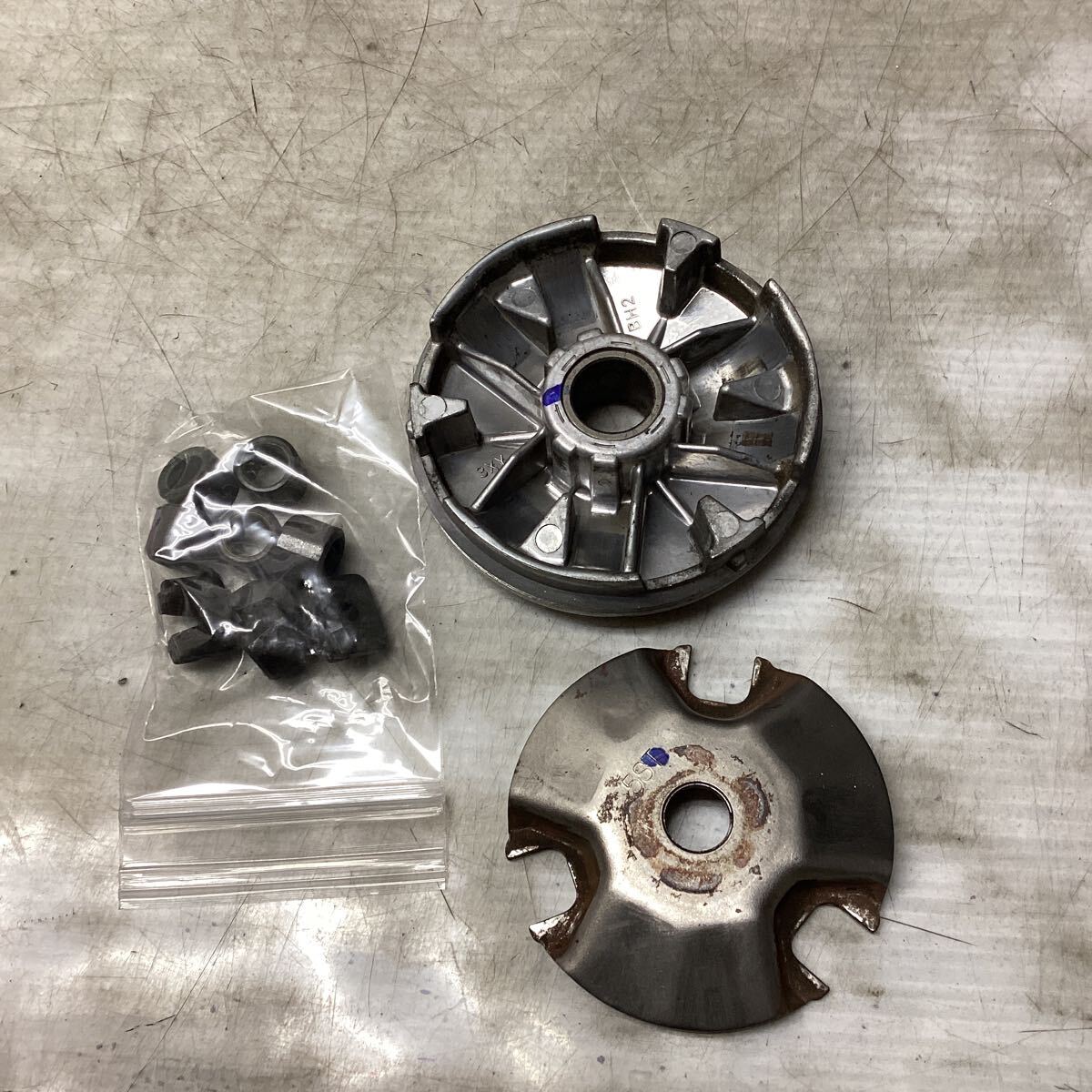 B38-39 ヤマハ ビーノ SA26J プーリーセット 動作確認済み 純正部品拍卖