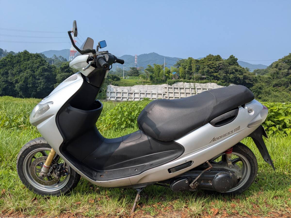 アドレス110 カスタム車 書付き CF11A 近隣はお安く配達します拍卖