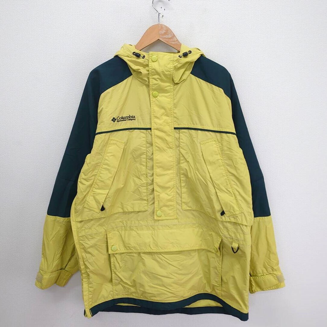 Columbia コロンビア 00s ハーフジップ マウンテンパーカー アノラックパーカー M 10117189拍卖