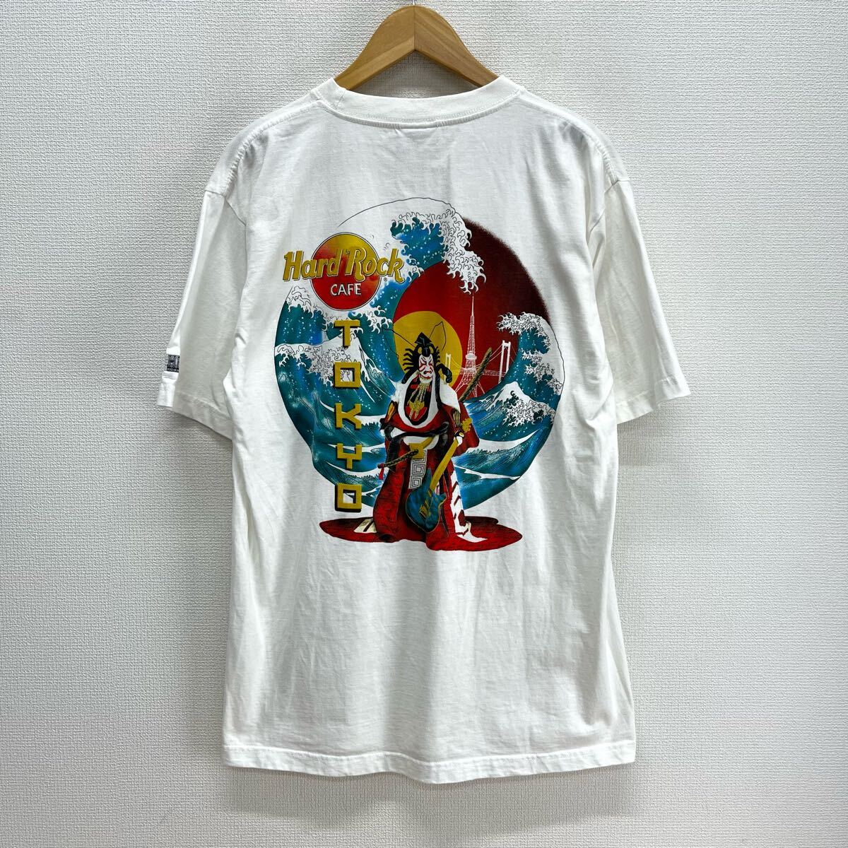HARD ROCK CAFE ハードロックカフェ TOKYO 東京 半袖Tシャツ KABUKI 歌舞伎 プリント ロゴ M 10127282拍卖