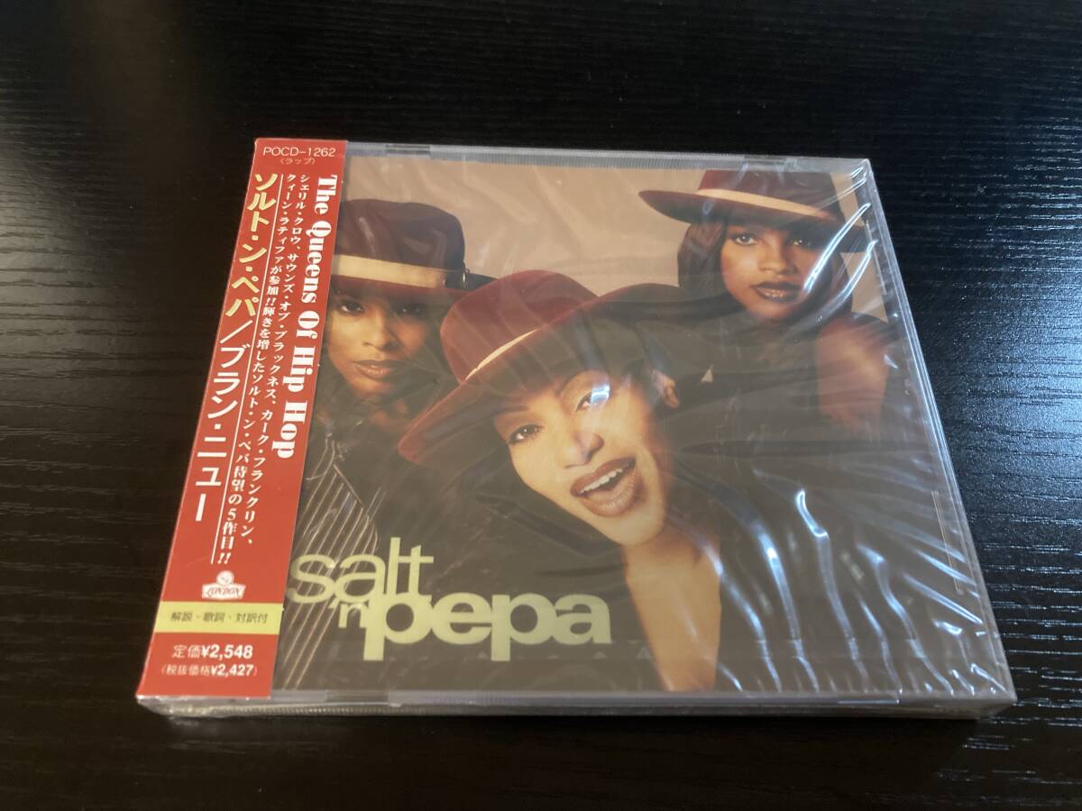 【未開封】 Salt N Pepa Brand New 国内盤CD ソルト ン ペパ hiphop拍卖