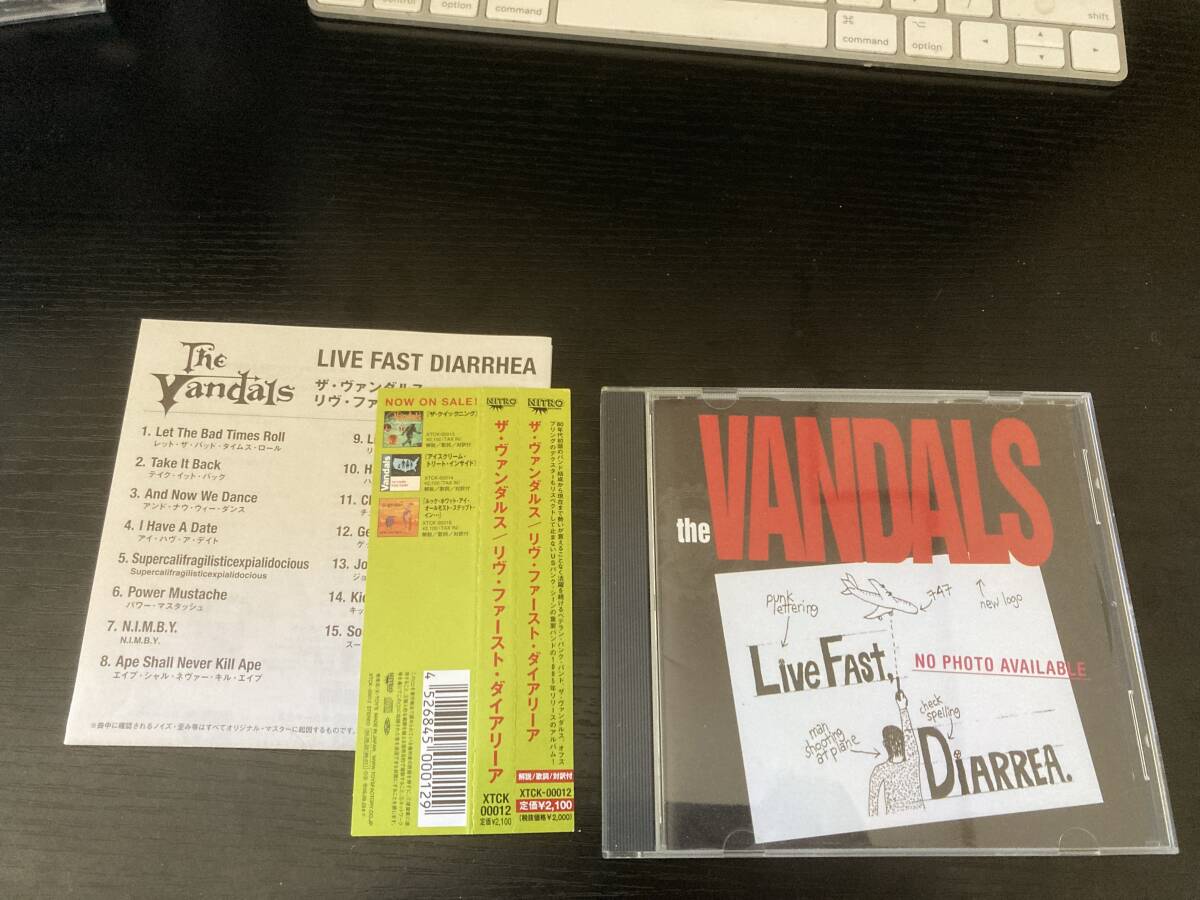 The VANDALS Live Fast, Diarrhea 国内盤CD ザ ヴァンダルス拍卖
