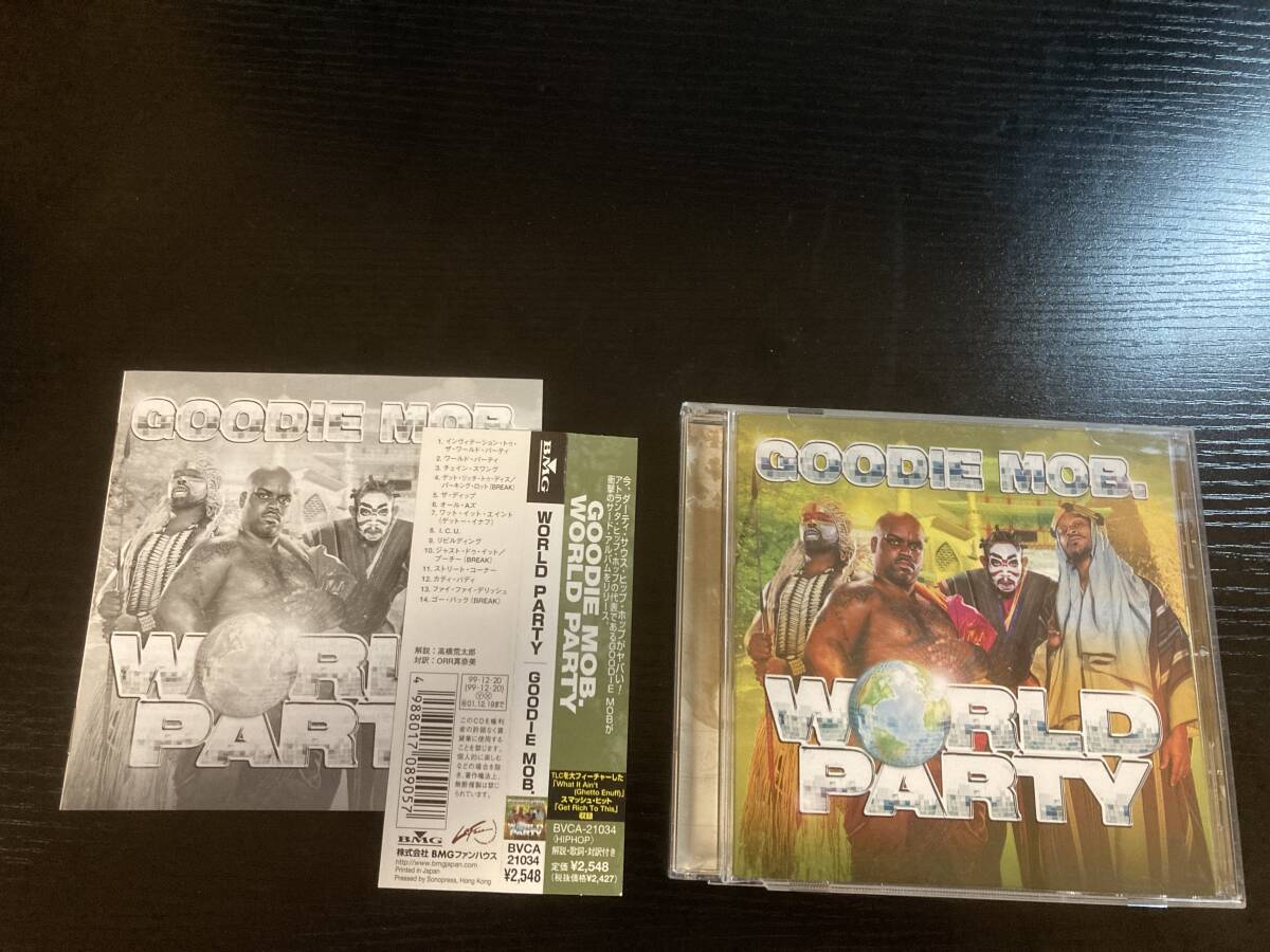 GOODIE MOB. WORLD PARTY 国内盤CD hiphop サウス拍卖