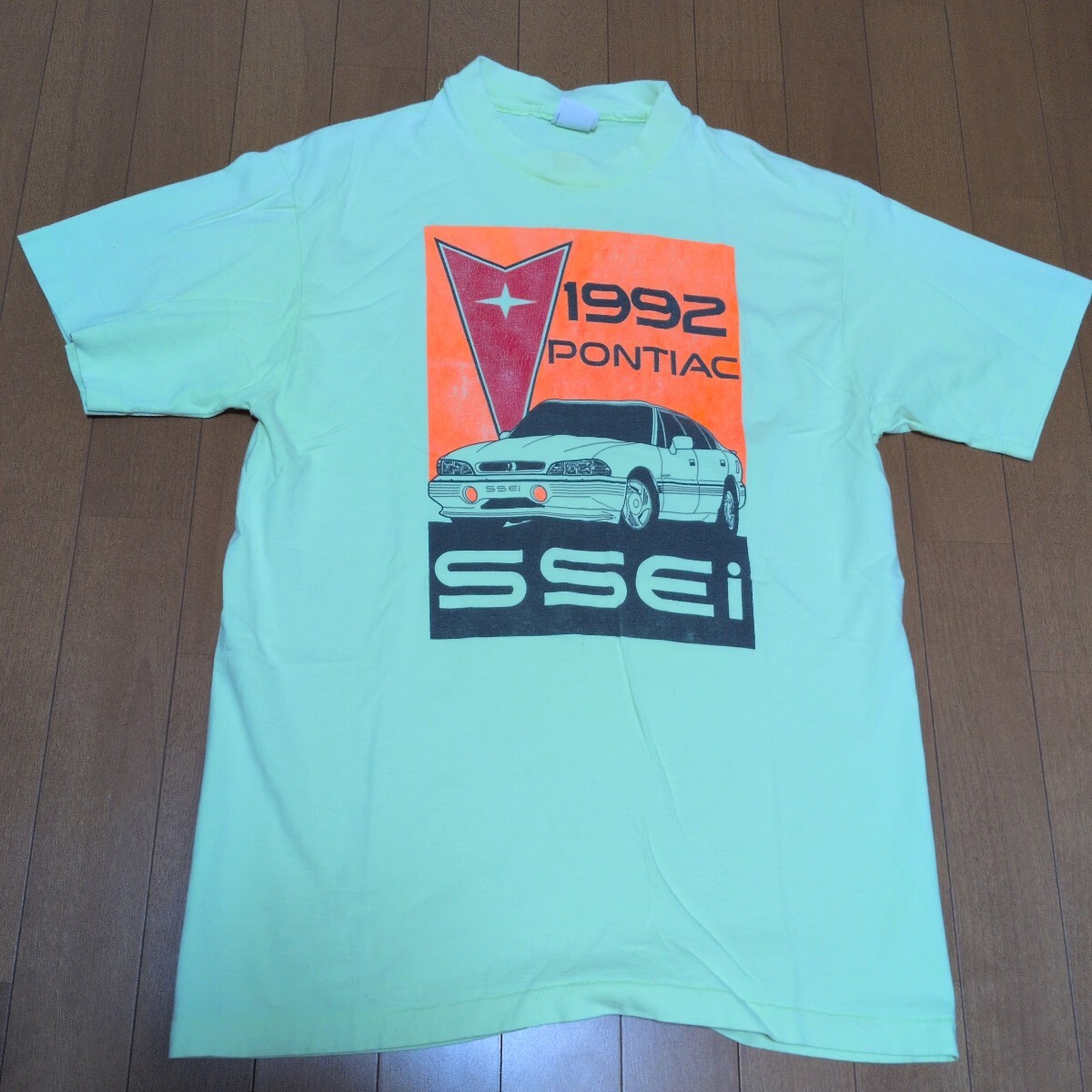 90s anvil USA製 アンビル モーターサイクル ポンティアック アメ車 旧車 1991 1992 ヴィンテージ 古着 アメカジ 両面プリント拍卖