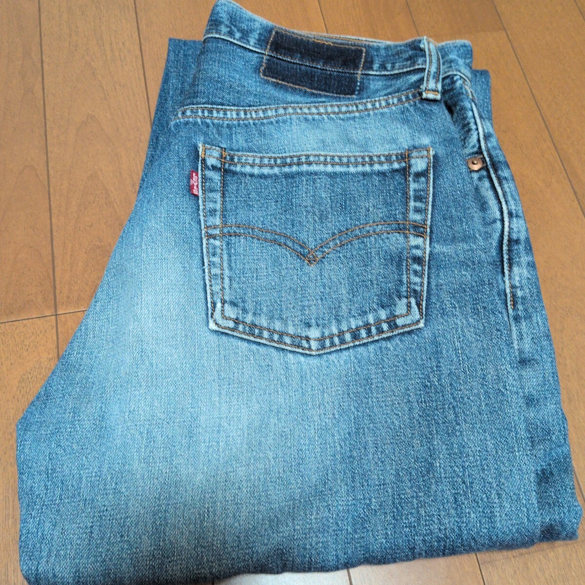 Levis 505 BIGE 復刻 日本製 66前期レプリカ エイジング リーバイス デニム TALON 古着 デニムパンツ ジーンズ ジーパン 説明必読!!拍卖