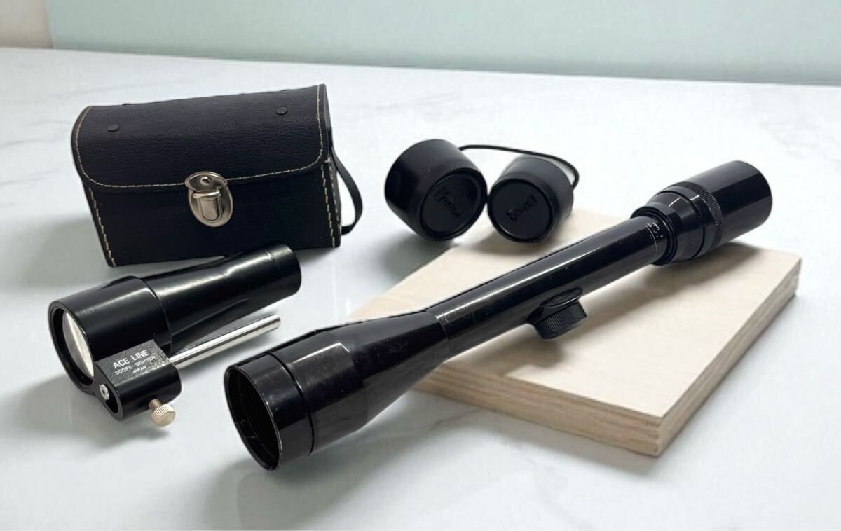 【中古品】スコープ おまとめ 2点 Bushnell ブッシュネル・ACE LINE SCOPE SAGHTER エースラインスコープサイター拍卖