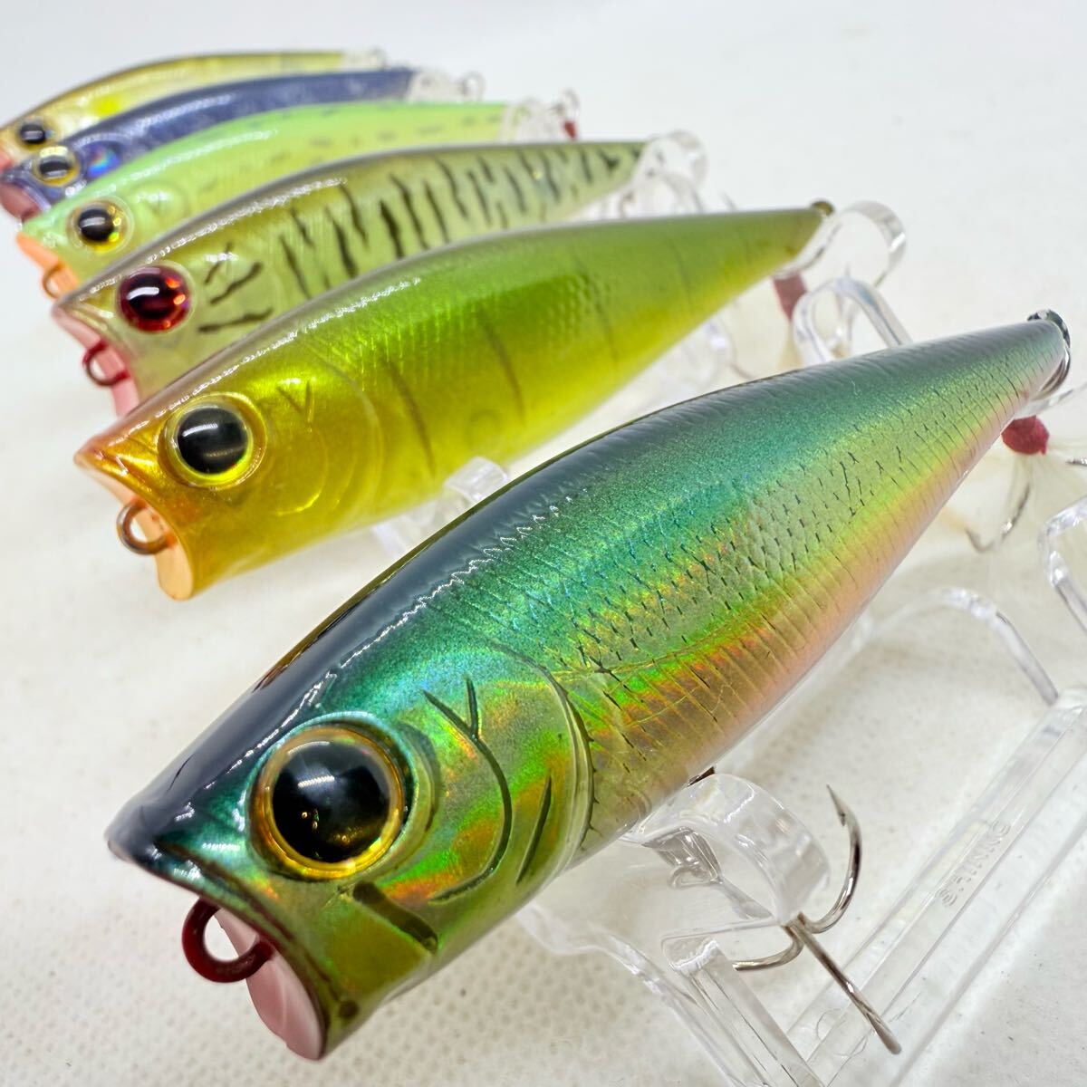送料無料・美品『ラッキークラフト S8ポッパー 6個セット』LUCKYCRAFT S8 POPPER ポッパー トップウォーター ④1拍卖