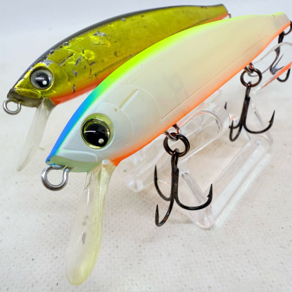 送料140円『デュエル ハードコア ミノー フラット 110F 110SP 2個セット』3点落札送料無料■DUEL HARDCORE flat フローティング サスペンド拍卖