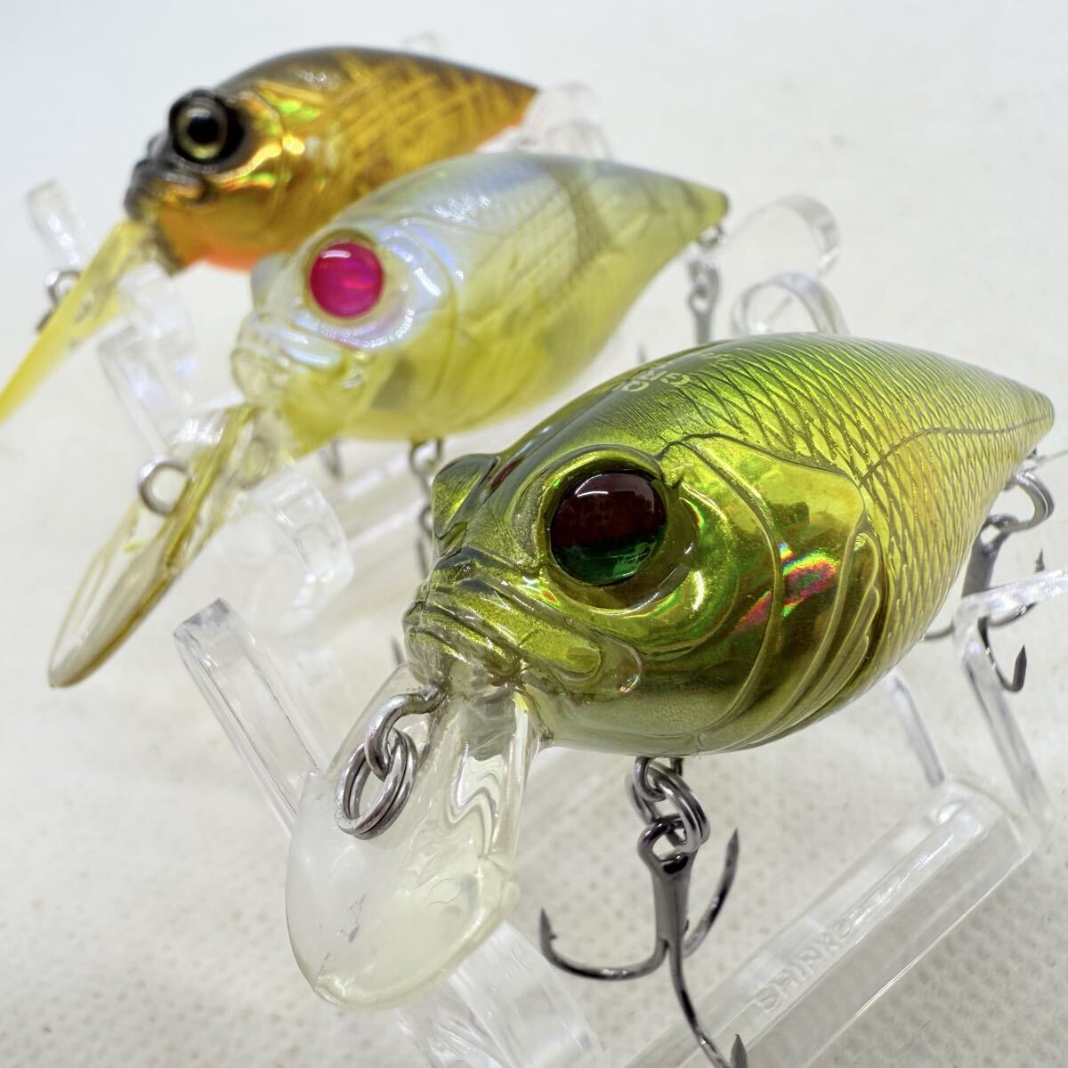 送料無料・美品『メガバス SR-X MR-X クワイエット グリフォン 3個セット』Megabass QUIET GRIFFON クランクベイト クランク拍卖