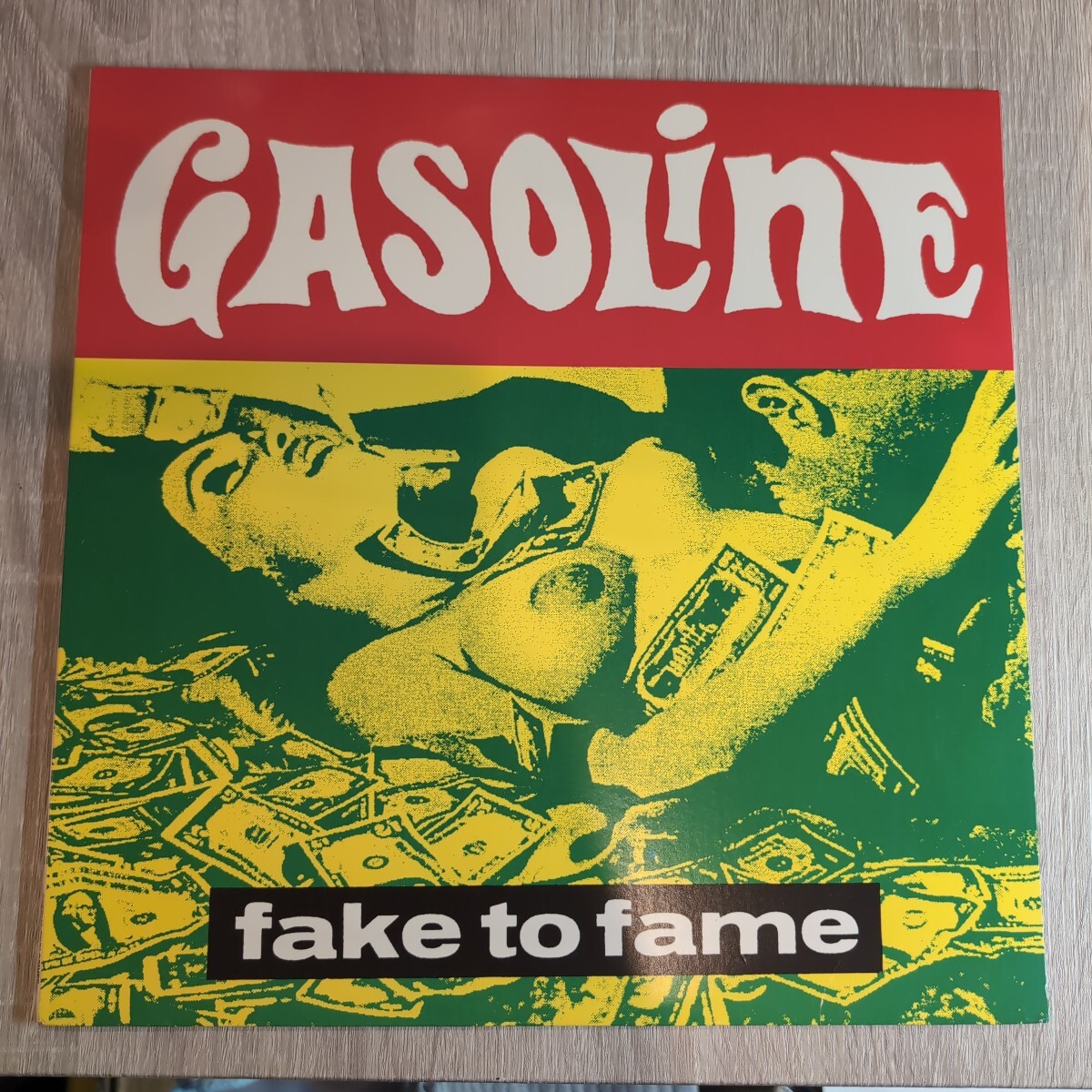 Gasoline「fake to fame」米LPレコード 2001年★★ガソリン garage rock拍卖