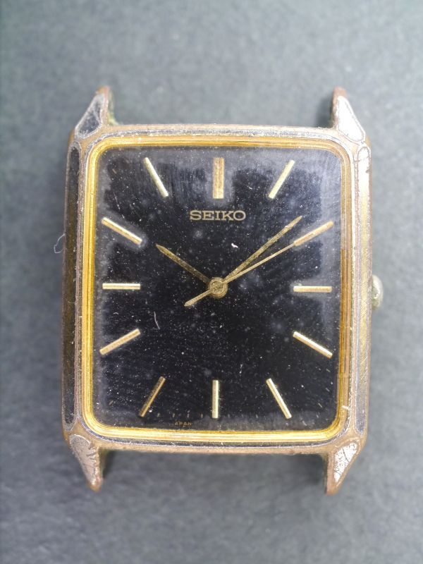 セイコー SEIKO クォーツ 3針 5P31-5330 男性用 メンズ 腕時計 ab363 稼働品拍卖