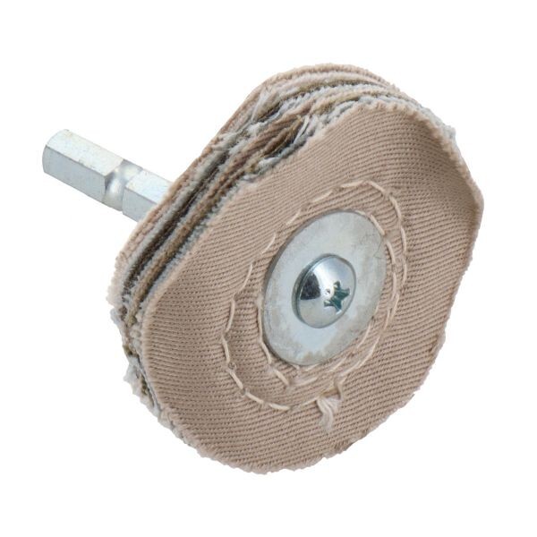 日本製 H&H 六角軸軸付ステンレス仕上用布バフ 50mm HTY6-50 ※S72006拍卖