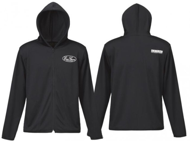 エバーグリーン★E.G.ドライジップパーカーAタイプ★#ブラック★LLサイズ拍卖
