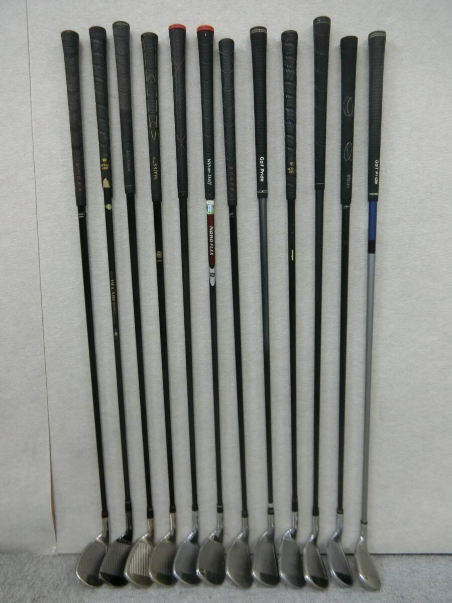 F931 Callaway キャロウェイ・TaylorMade テーラーメイド 等 ウェッジ12本まとめ売り拍卖