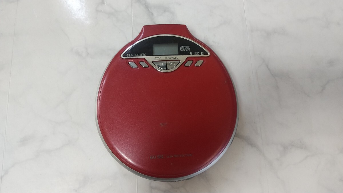 K4454 ドウシシャPCD-29R COMPACT DISC PLAYER /ポータブルCDプレーヤー/ディスクマン/簡易確認&簡易清掃OK 現状品 送料無料 拍卖