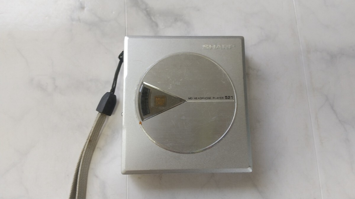 K4458 SHARP MD-ST521-S MDプレーヤー/シャープ 動作未確認 現状品 送料無料 JUNK拍卖
