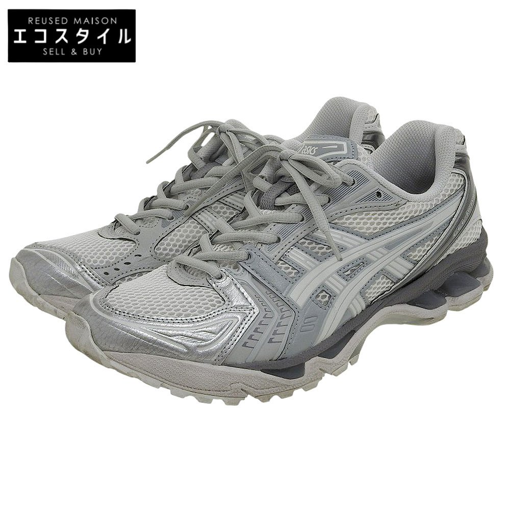 ASICS アシックス Gel-Kayano 14 スニーカー シューズ メンズ ホワイト×シルバー 26.0cm 1203A328拍卖