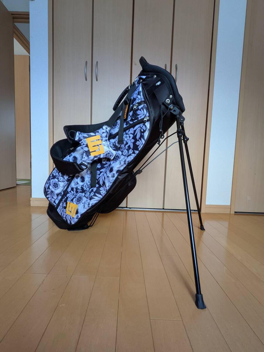 LOUDMOUTH★8.5型★スタンドキャディーバック★LM-CB0010★スカル柄★ラウドマウス拍卖
