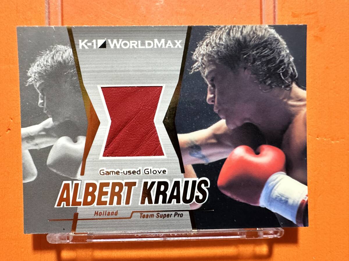 アルバート・クラウス ALBERT KRAUS グローブカード k-1 WORLD MAX 2008 EPOCH 113/130拍卖