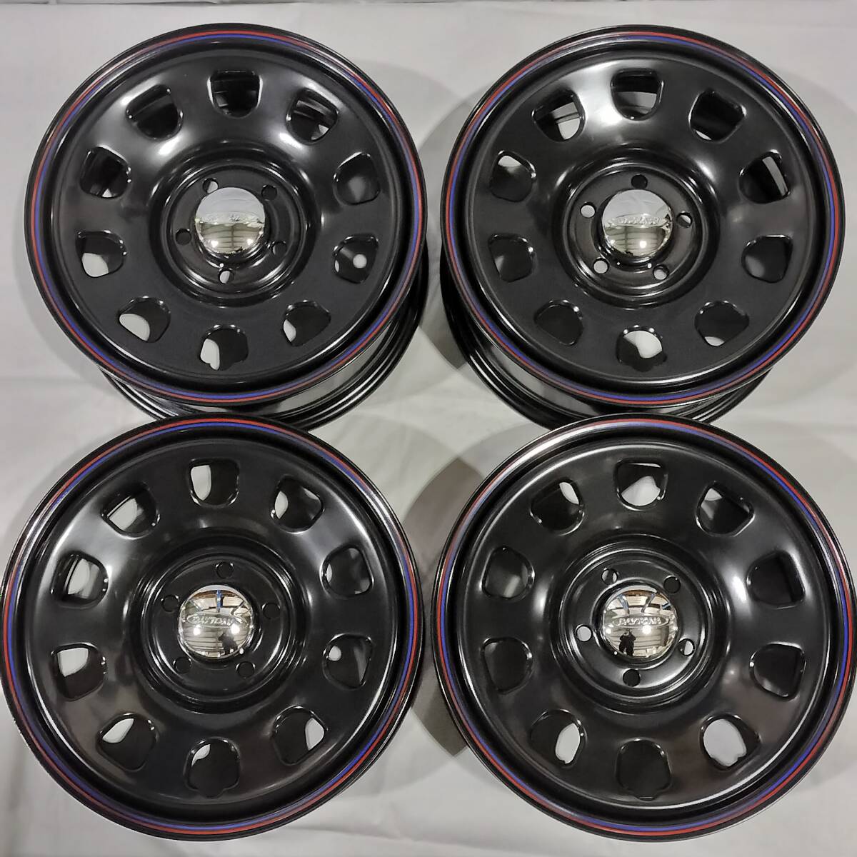 デイトナ G2 ブラック 16-7.0J 5H114.3 +33 ホイール4本セット デリカD5 アウトレット 特価品! 01-2411S拍卖