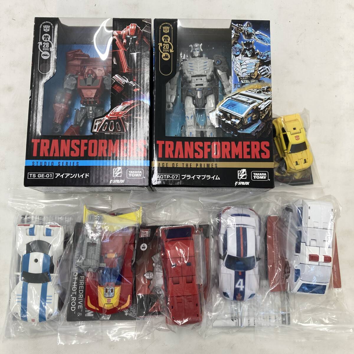 02w17720【1円~】ジャンク TF トランスフォーマー 変形ロボ まとめ売り アイアンハンド/プライマプライム/他 ※未検品【ジャンク品】拍卖