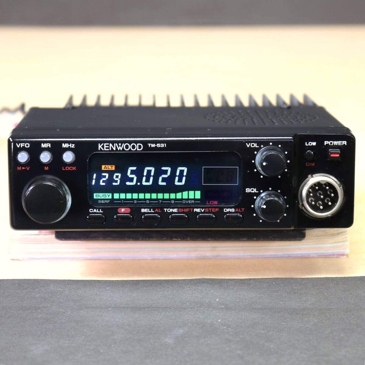 KENWOOD ケンウッド TM-531 1200MHz モービル機 高輝度 白色LED(TM-541 TM-521 FT-2312 IC-1201)拍卖