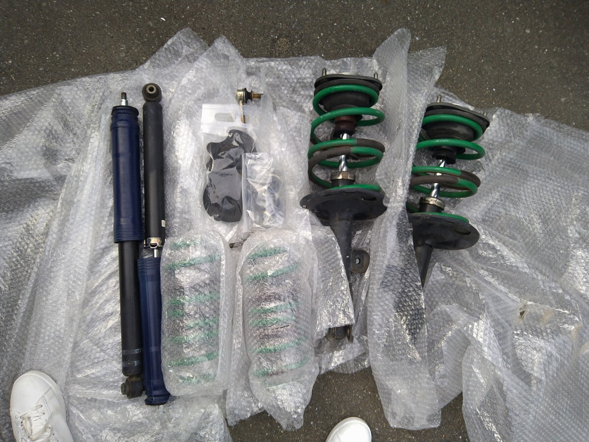 ANH20 アルファード ヴェルファイア テイン ダウンサス TEIN1台分 2WD ローダウン 純正 サスペンション アブソーバー拍卖