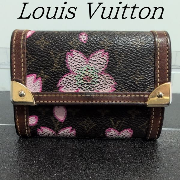 ルイヴィトン チェリーブロッサム 桜 コインケース 小銭入れ モノグラム エピ ヴェルニ ダミエ タイガ Louis Vuitton v92拍卖