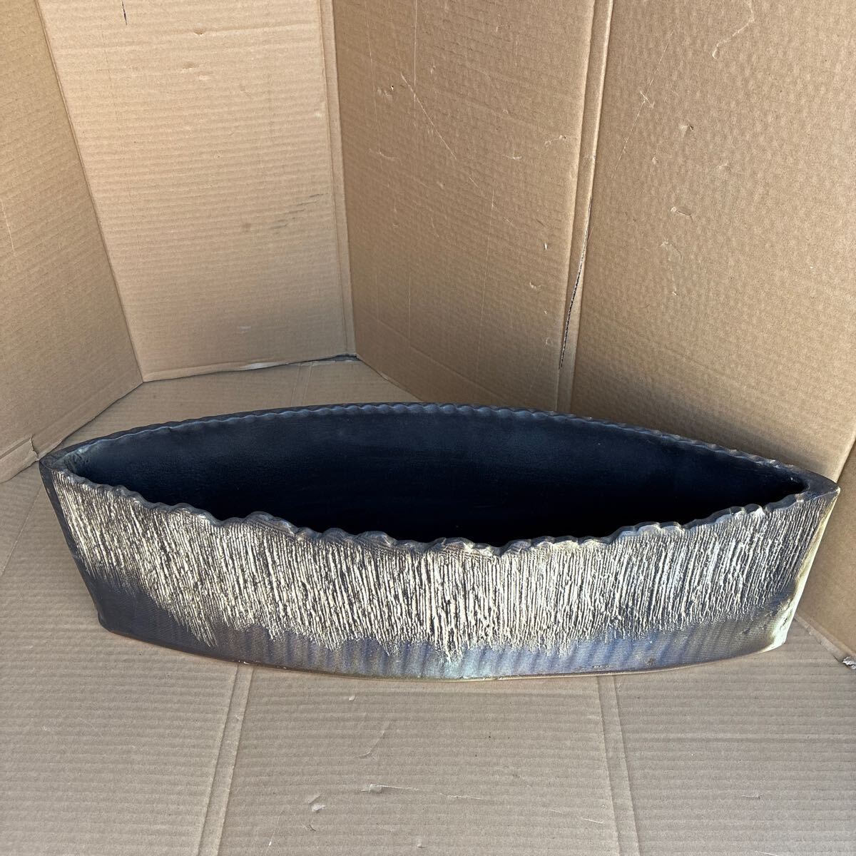 切立ち楕円鉢 アンティーク品拍卖