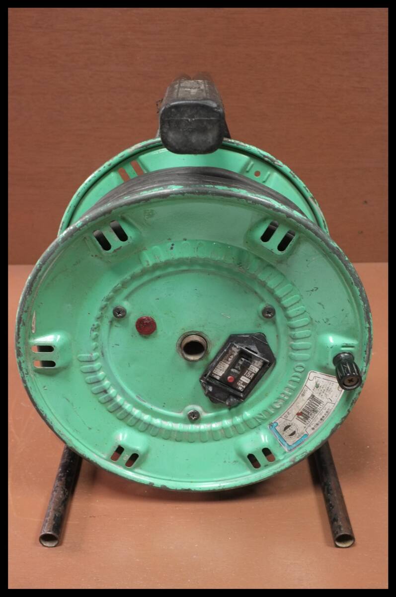 日動 びっくリール 電工ドラム 屋内型 NL-EK30S 3芯x2.0mm 30m コードドラム 電工リール コードリール 延長リール拍卖