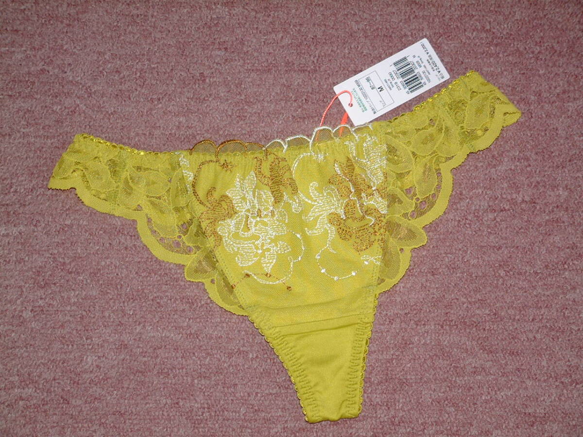 ★送料込み★定価2420円★アモスタイル AMOSTYLE ストリング エンブロイダリーレースをフロントに施したTバック AMST1485 String M009拍卖