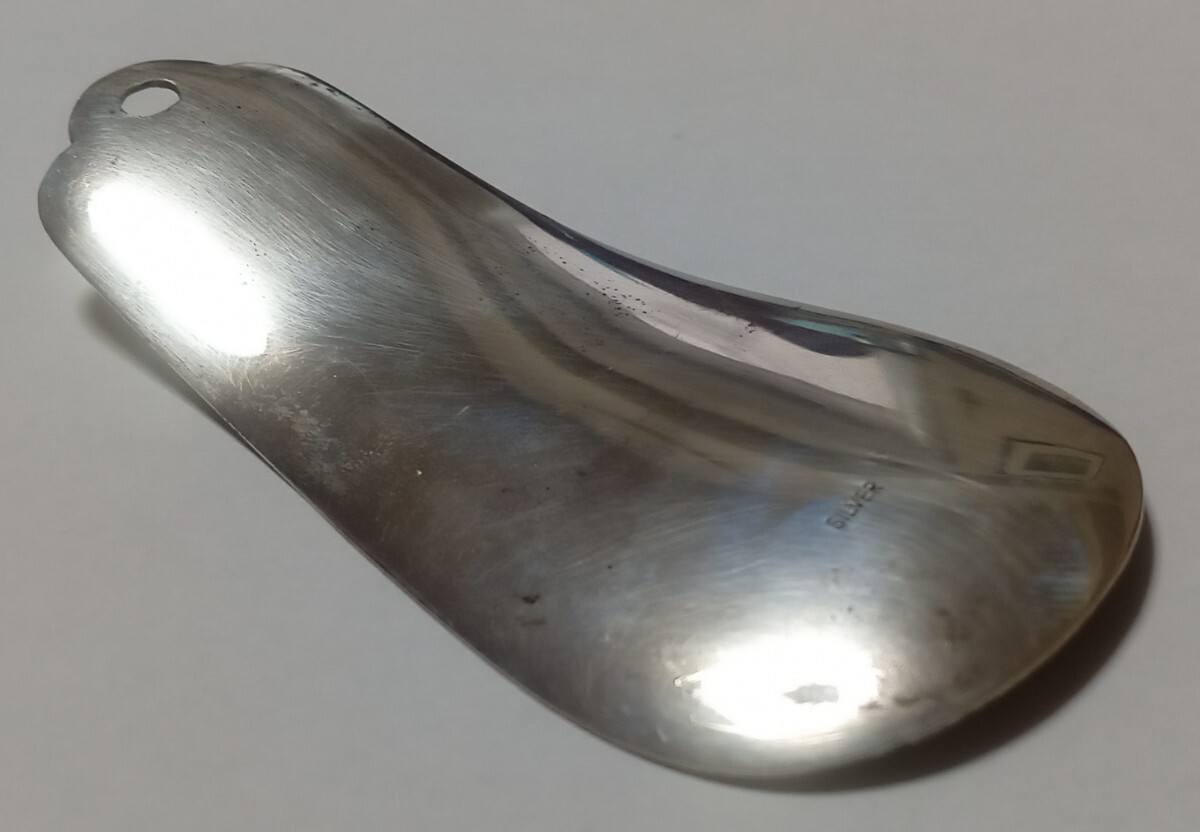 シルバー 刻印 8×2.7cm位 殺菌作用 お守り拍卖