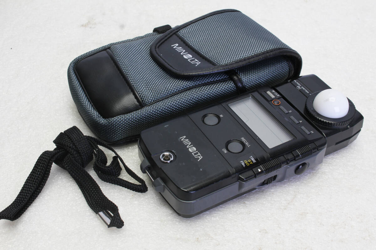 送料無料。中古。作動OK。ミノルタ MINOLTA フラッシュメーター4 FLASH METER Ⅳ  管理B18-25070455000r拍卖