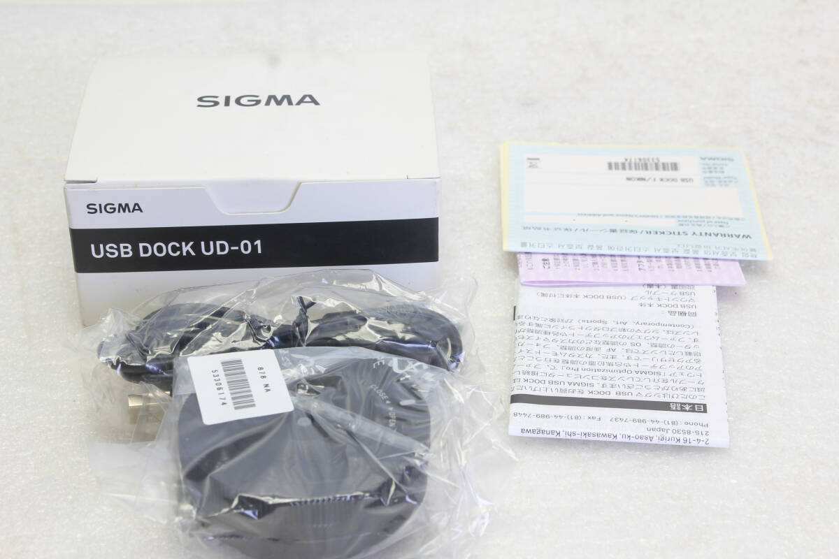 送料無料。美品。シグマ Sigma USB DOCK UD-01 ニコン用 管理1-25070455000r拍卖