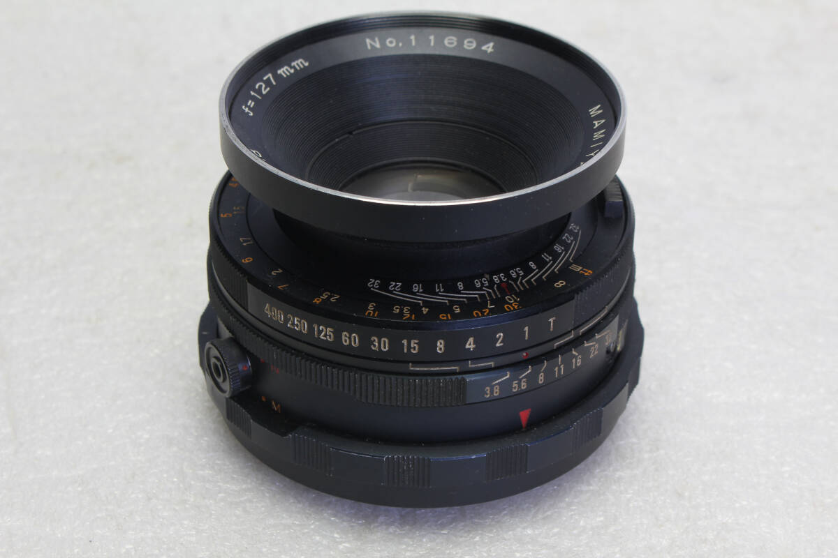 送料無料。作動未確認 マミヤ mamiya RB67用レンズ 127mmF3.8  管理1-拍卖