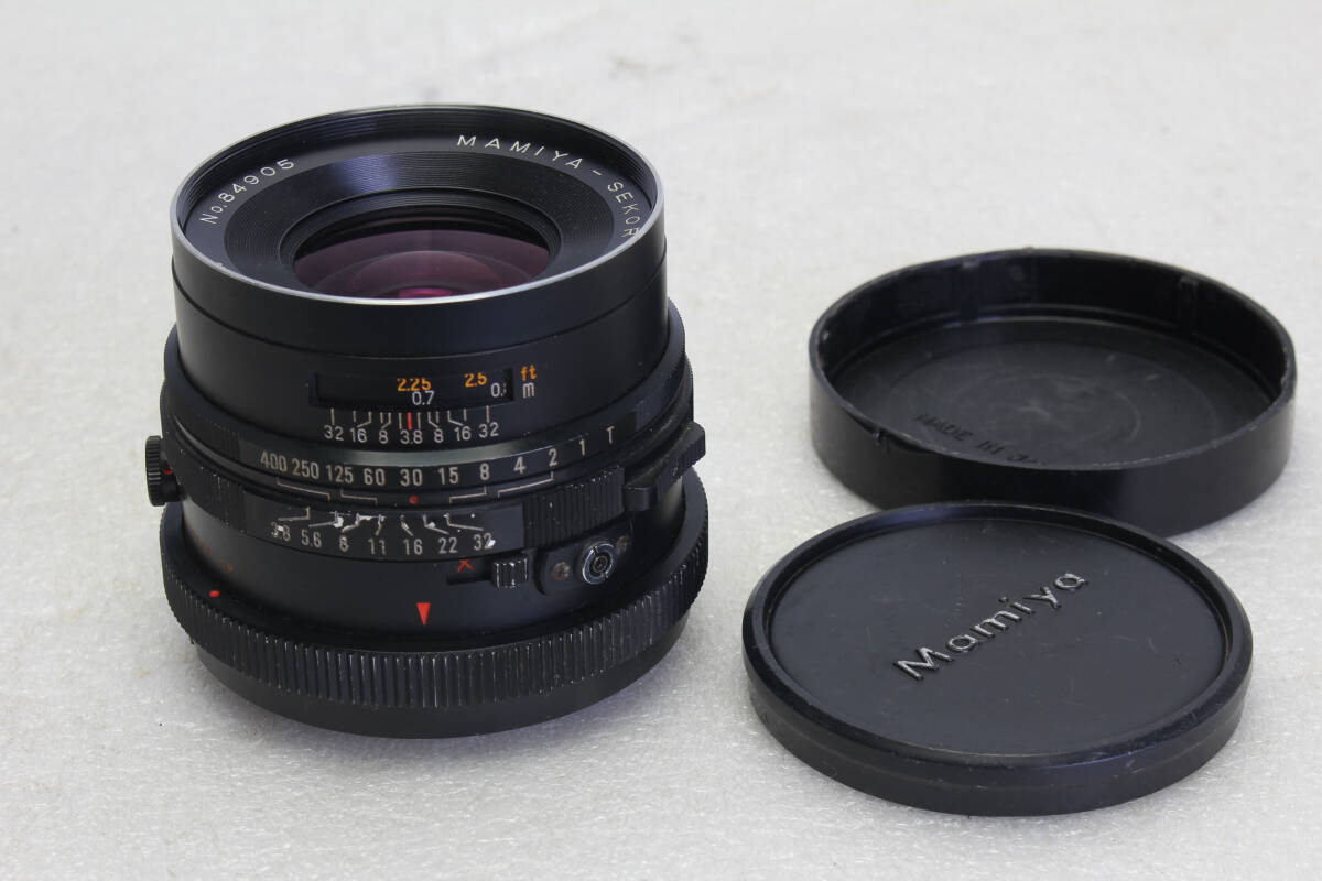 送料無料。作動未確認 マミヤ mamiya RB67用レンズ 90mmF3.8 管理1-拍卖