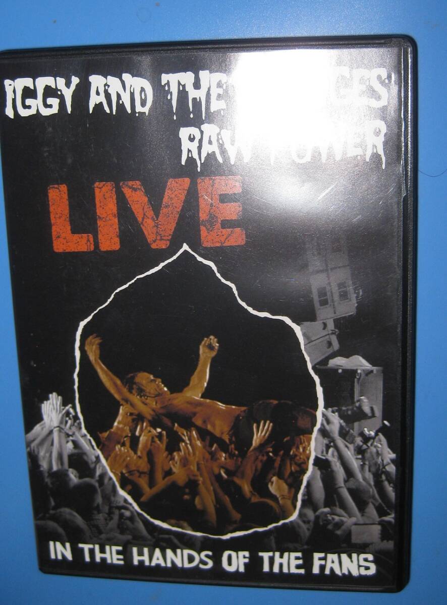 ♪♪希少DVD イギー&ザ・ストゥージズ 「淫力魔人 Raw Power Live」 Iggy and the stooges 全16曲イギー・ポップ ♪♪拍卖