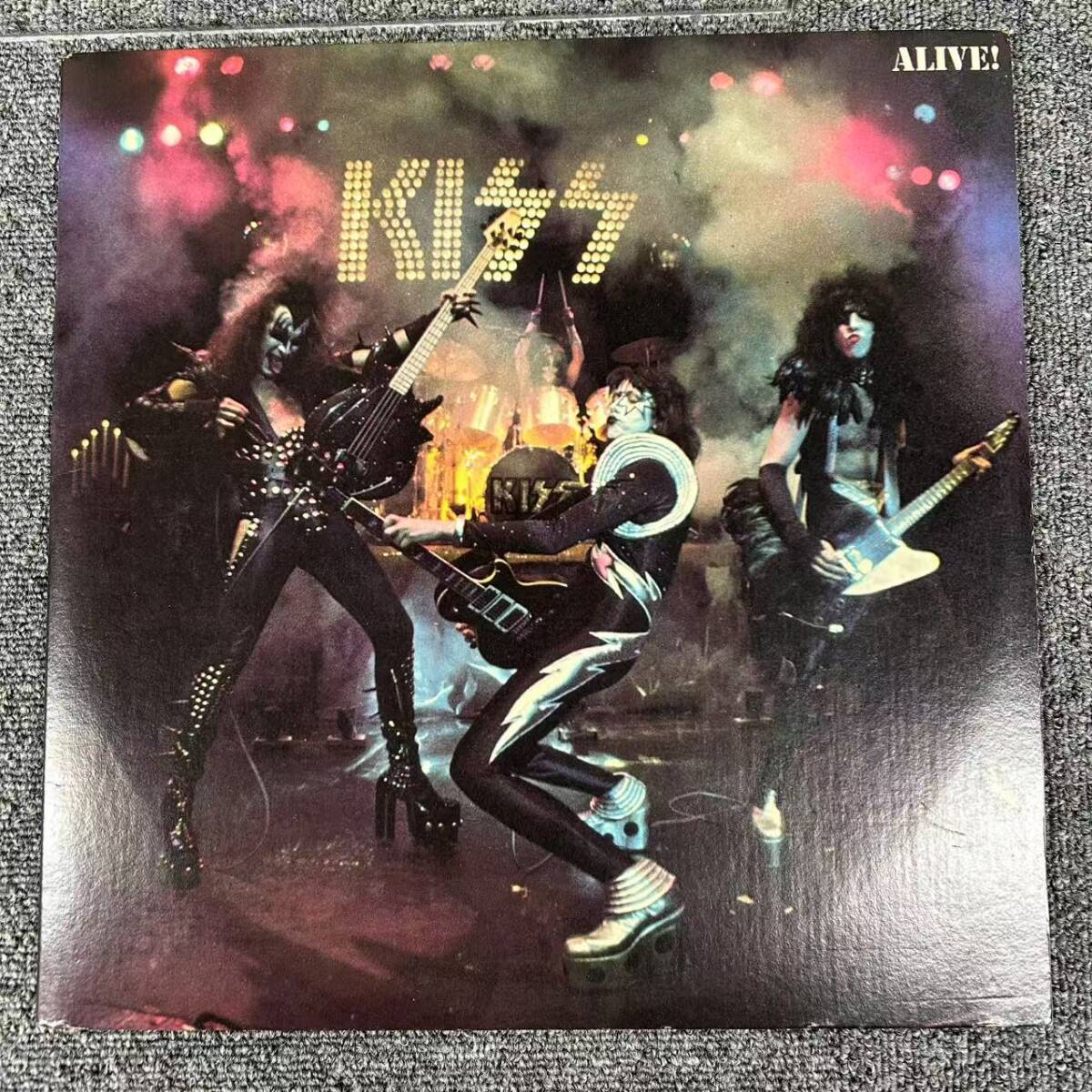 米オリジナル2LP/KISS/ALIVE/CASABLANCA / NBLP 7020/BOOKLET付属/US ORIGINA/地獄の狂獣/NQ071542拍卖
